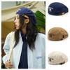 Adjustable Painter Hat Retro Beanie Hat Casual Beret  Unisex