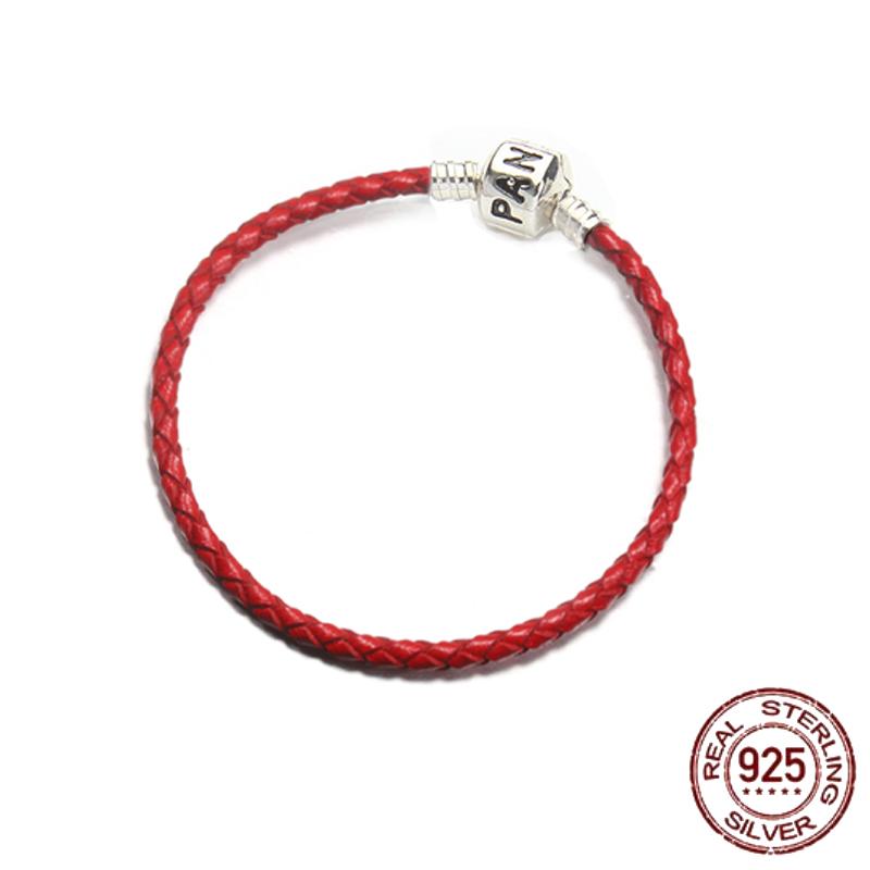 Sale 925 Sterling Silver Fashion Lucky Rope Fit Original Design DIY Women's Charm Jewelry