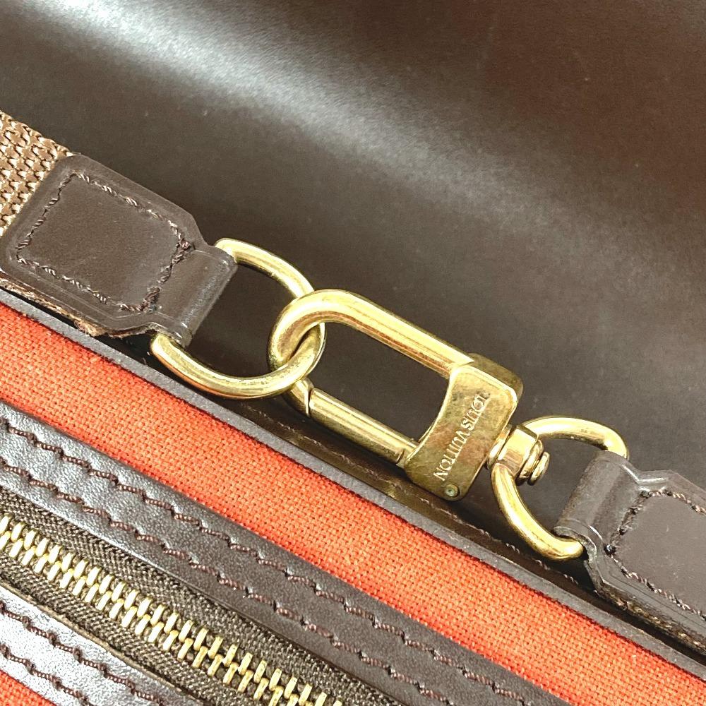 Louis Vuitton N41120 Damier West End GM Сумка ручная Сумка на плечо Коричневый Эбеновый