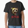 Wild face Классическая футболка Футболка Сделано в США/Австралии Размер S-2XL Унисекс Футболка
