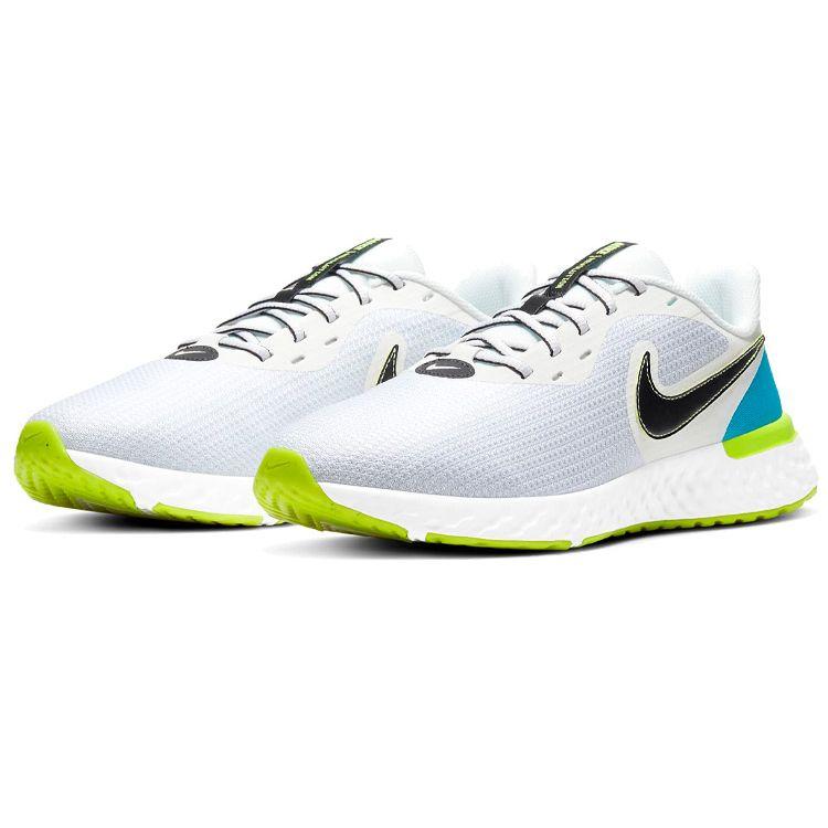Nike Revolution 5 EXT Summit White Light Blue Fury Мужские кроссовки Volt Black CZ8591-102