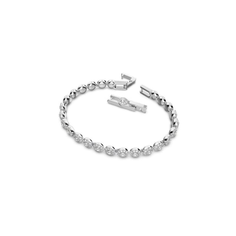 Swarovski Ангельский серебряный браслет для тенниса Rhodium M 5071173