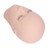 Eyelash Mannequin Head 3 Layers High Density Lash Extension Makeup Practice Head Embedded Layered Silicone Doll Head