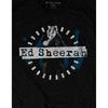 Ed Sheeran Футболка унисекс для взрослых со сценическими фотографиями