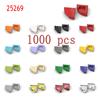 1000 шт. Детали MOC Плоские 25269 Плитка Круглая 1x1 Четверть DIY Enlighten Строительные Блоки Кирпичики Совместимые С Собираемыми Частицами