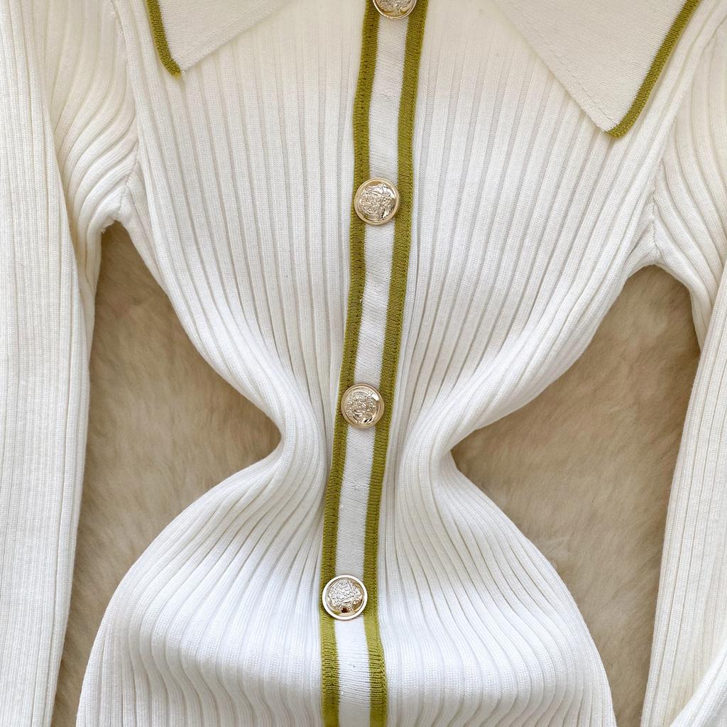 Autumn Winter Women Knitted Dresses 2024 Vintage Patchwork Striped Long Sleeve Bodycon Sexy Chic Long Dress