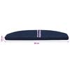 Self Adhesive Stair Treads Semi Circular 15 pcs Navy Blue