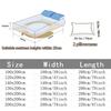 1PC Waterproof Fitted Sheet Soft Comfortable Breathable Bedding 360 Degree Full Surround Mattress Cover for Single Double Bed