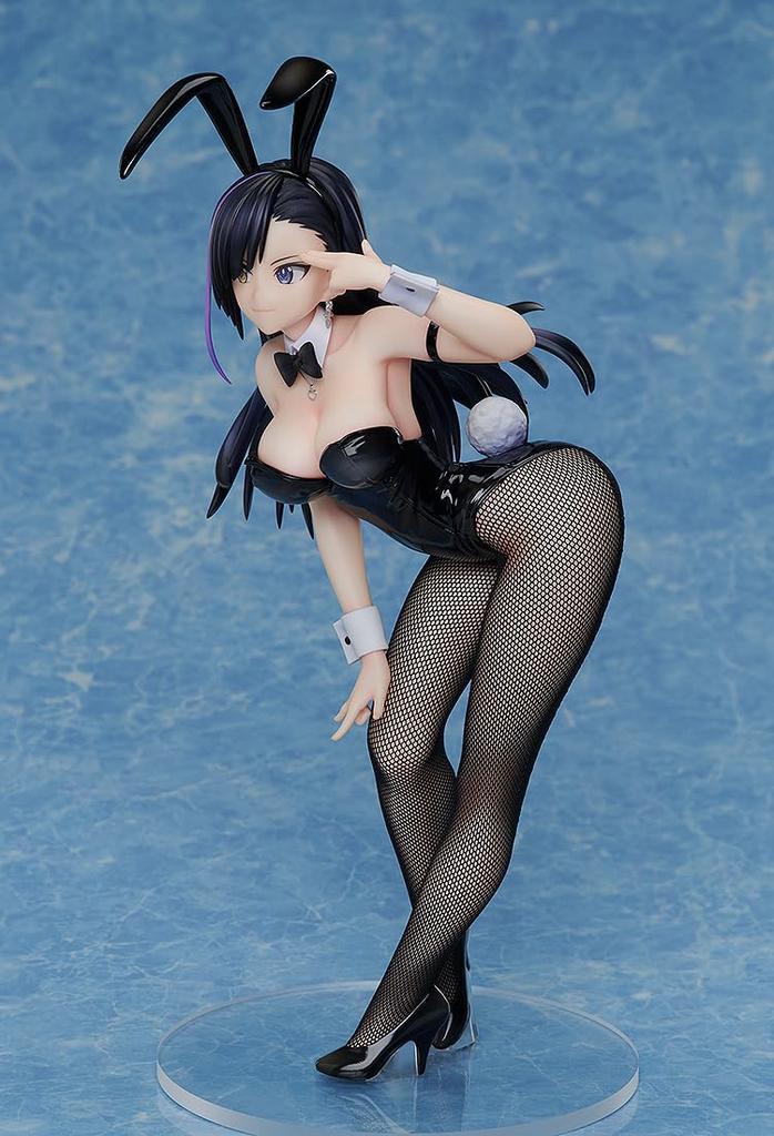 Dolphin Wave Kuroseminami Black Bunny Scale Plastic Painted Finished Figure Ver. 1/6