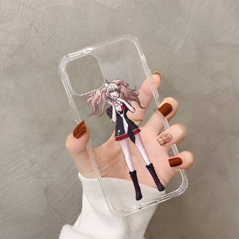 Чехол для телефона Danganronpa Junko Enoshima Monokuma для iphone 13 11 12 pro XS MAX 8 7 6 6S Plus X 5S SE 2020 XR