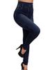 Women Printed Tight-fitting Super Stretch Leggings High Waist Outer Wear Sexy Close-fitting Imitated Denim Jean Leggings(Suitable for Weight 40-85kg)