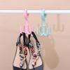 Shelf Storage Storage Hook Tie Holder Rotating Four-claw Hook Plastic Hanger Multifunction 4 Hook