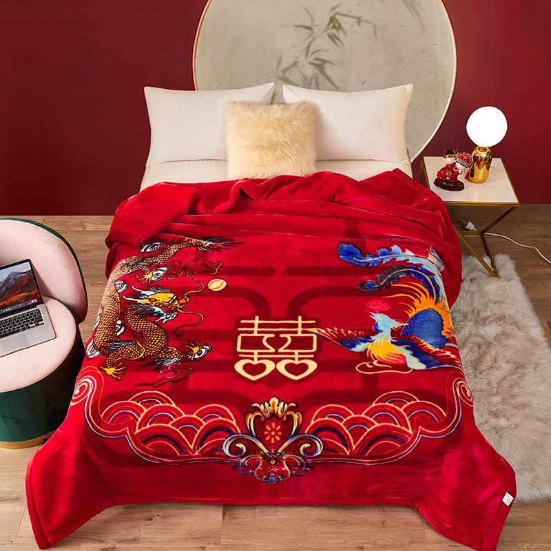 Зимнее теплое двухслойное толстое одеяло Рашель