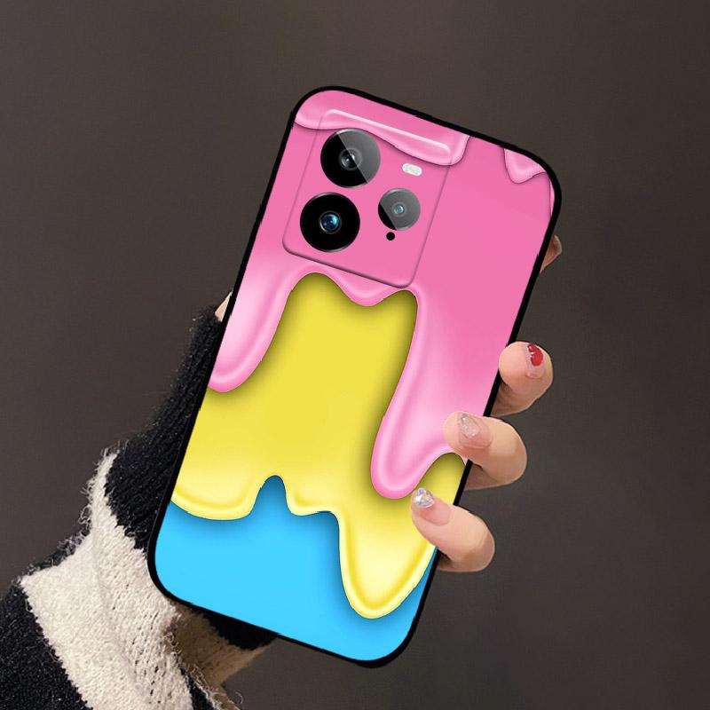 Чехол для Realme GT 7 Pro Роскошный Красивый Ударопрочный Мягкий ТПУ Силикон Задняя Крышка Телефона Для Realme GT7 Pro Чехлы