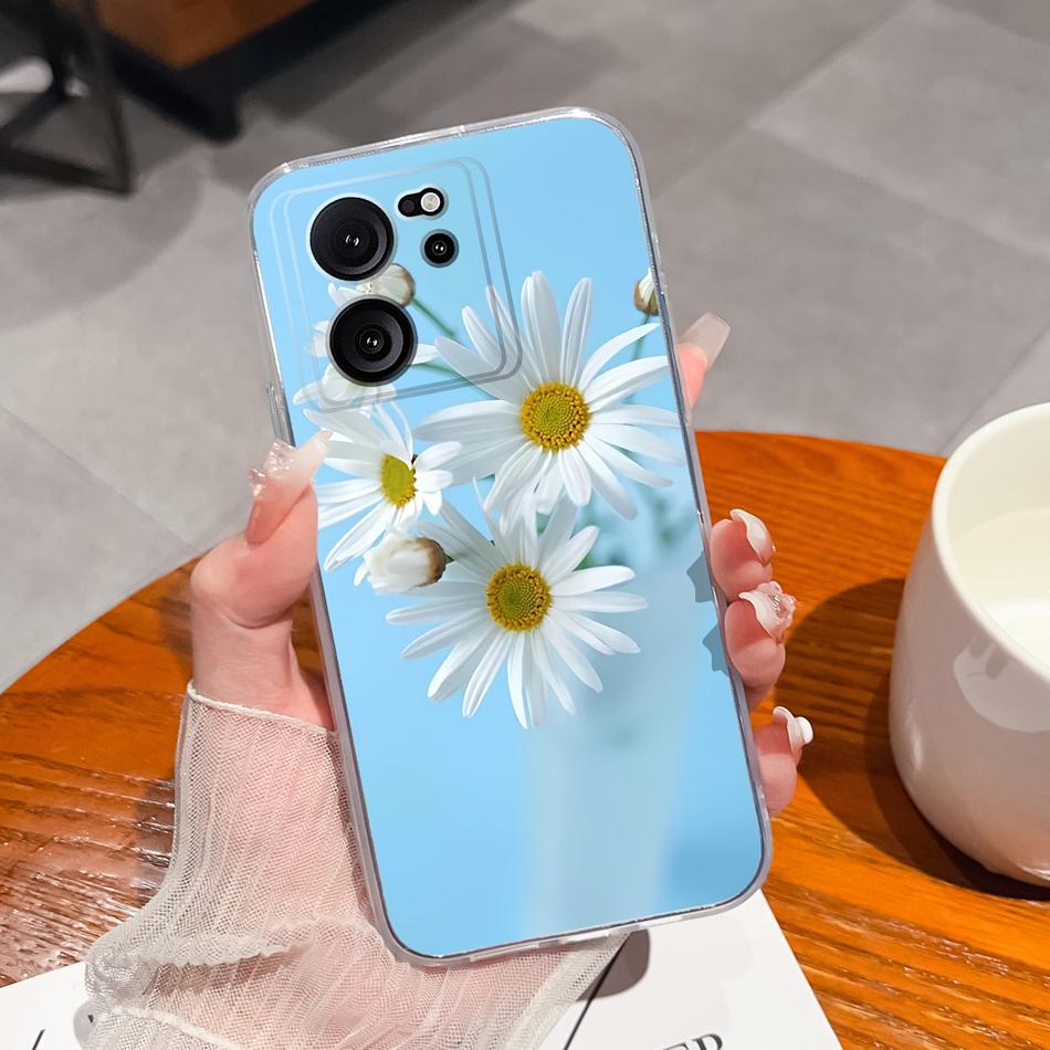 Чехол для Xiaomi 13T Pro, градиентный простой чехол для телефона для Xiaomi 13 T Pro Xiaomi13T, мягкий прозрачный силиконовый тонкий задний корпус
