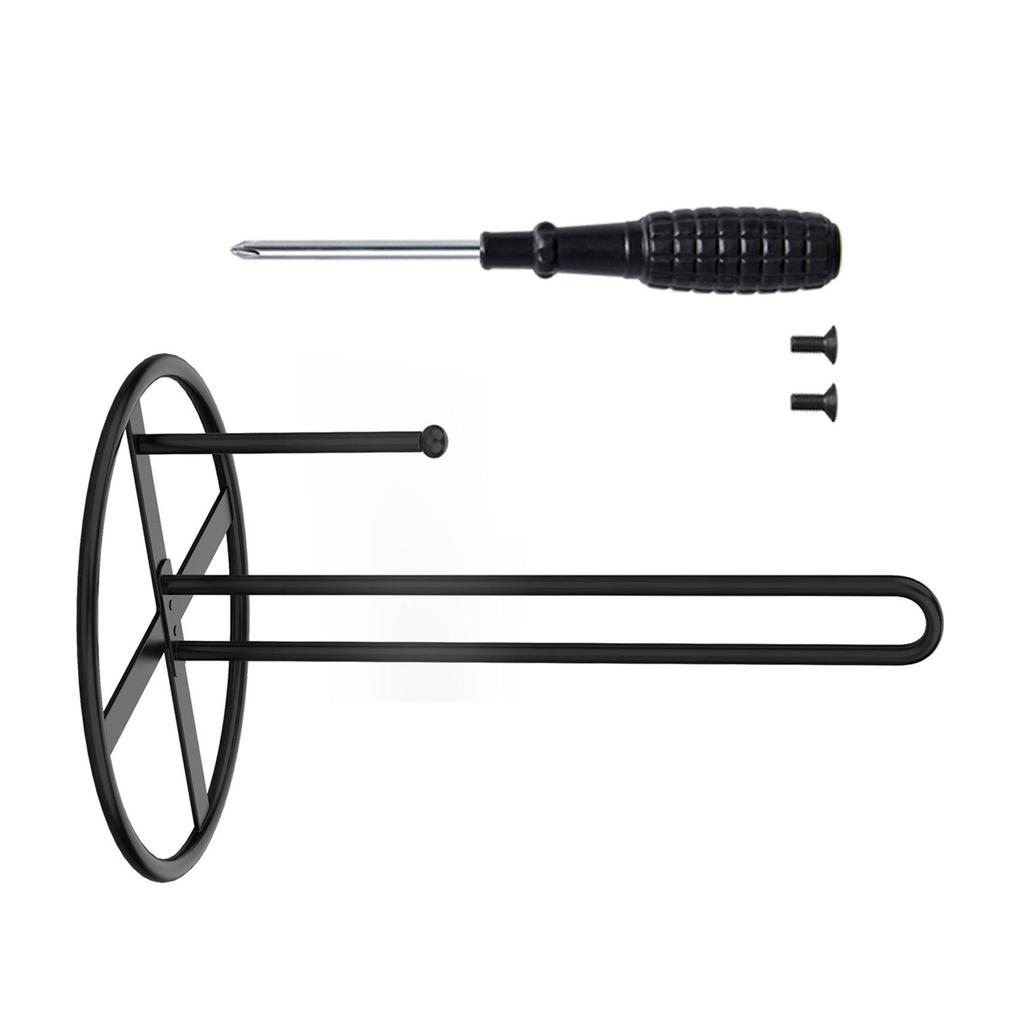 Functional Countertop Paper Towel Rack Tissue Dispenser Modern Metal Countertop Paper Towel Stand for Kitchen Bathroom