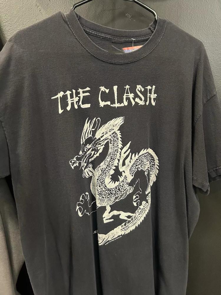 Футболка унисекс The Clash Band Dragon Подарок фанату на гастроли Полный размер S-5XL