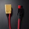 12AWG XT90 Male to 45A Side Wire 1M PVC Charging Cable for Battery Wiring, Solar Charging Tasks and Polarity Reading in Equipment Layouts