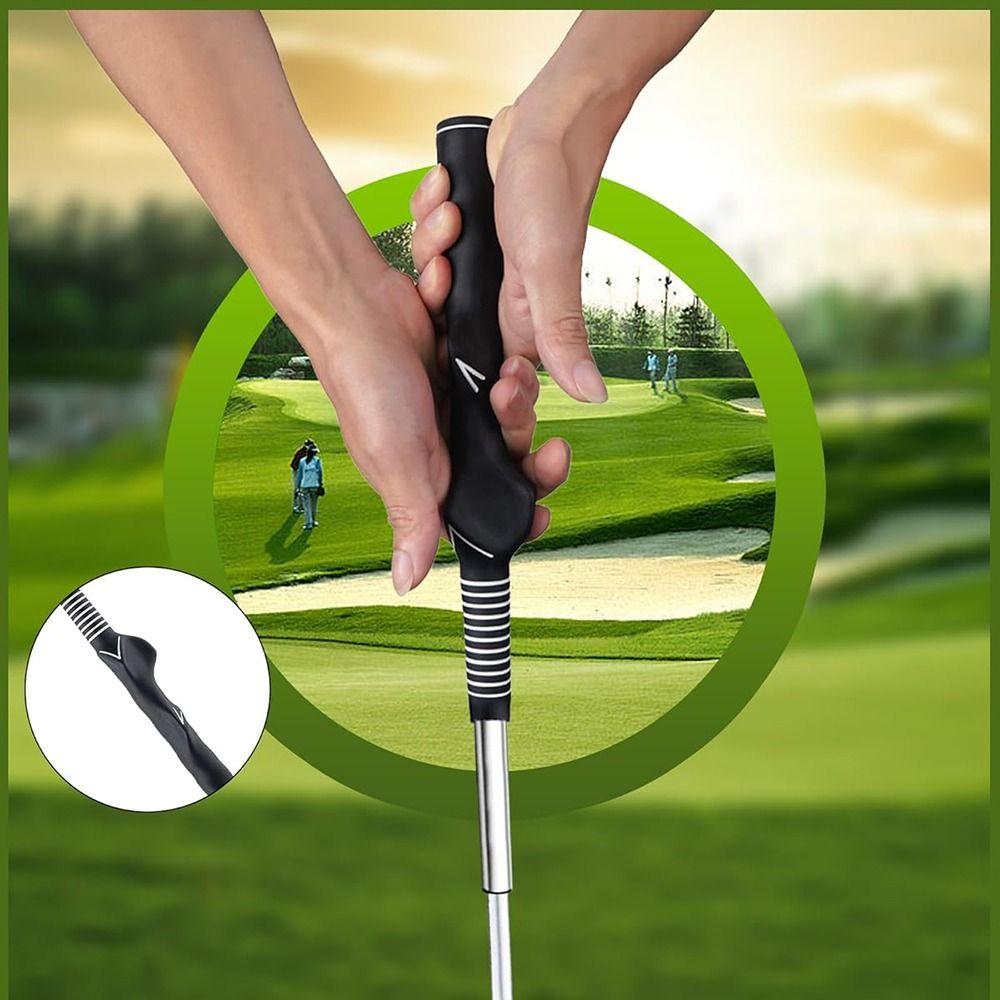Chipping Hitting Golf Grip Trainer Attachment Swing Correcting Trainer Tool  Warm Up