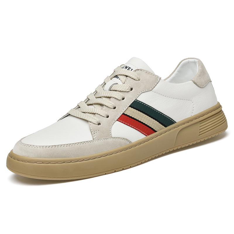 High Quality Men Genuine Leather Casual Shoes Spring Autumn Men Sneakers Luxury Brand Mens Shoes Comfortable Flat Male Footwear