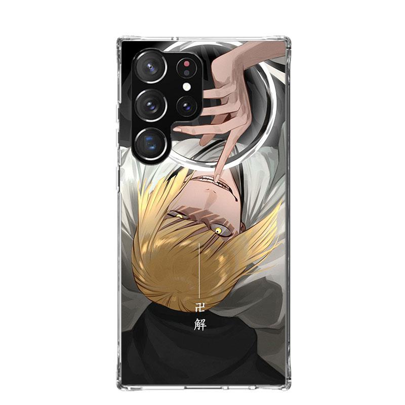 Чехол для телефона Bleach Синдзи Хирако для Samsung Galaxy S26 Ultra S23 S24 S25 Edge S20 FE S21 S22 Plus Мягкая печатная оболочка Чехол Fundas