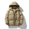 Winter Cotton-padded Jacket Men's Hooded Bread Clothing Couples Thickened Cotton-padded Loose Casual Cotton-padded Jacket Warm Coat