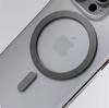 Ultra thin Borderless Magnetic Wireless Charge Matte Case For iPhone 17 16 12 13 14 15 Pro Max For Magsafe Frameless Slim Cover
