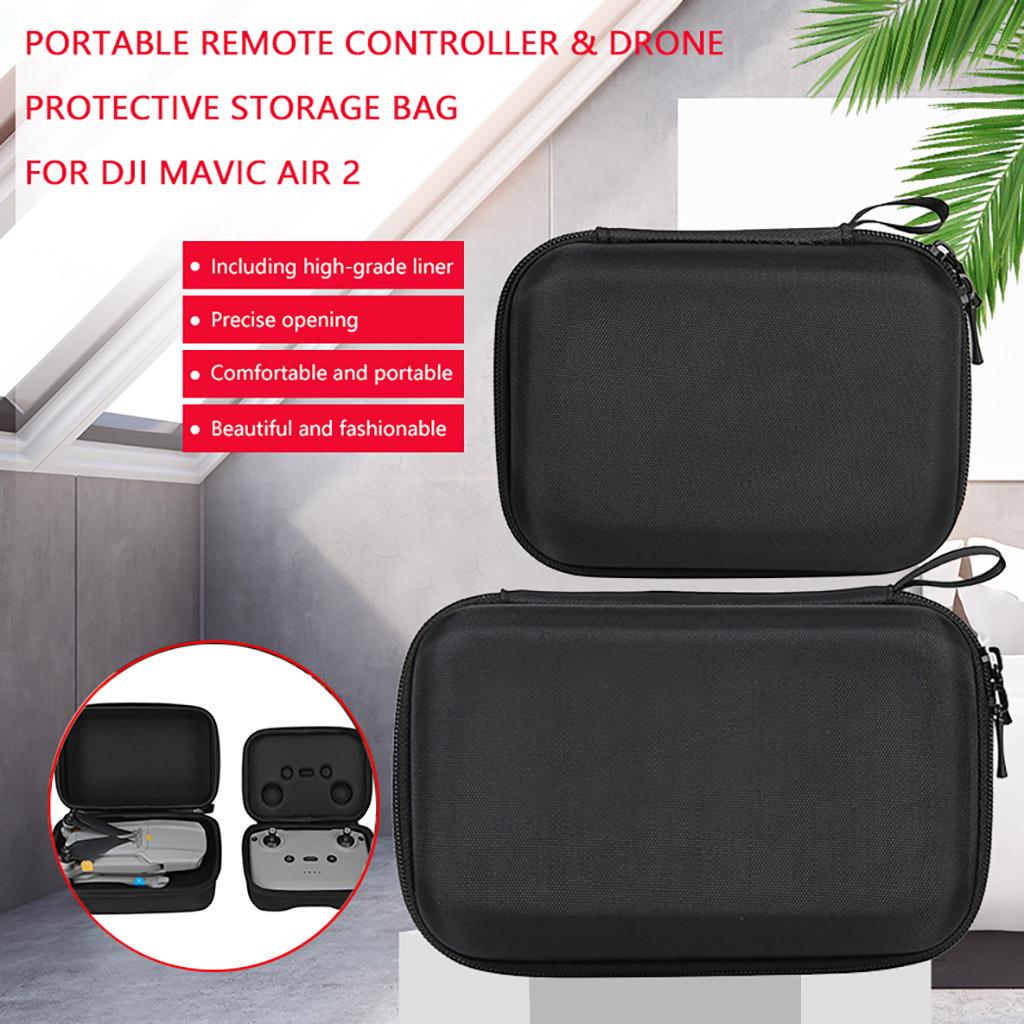 Storage Case for Mini Drone and Remote Controller Portable Hard Shell Carrying Bag with Zipper Closure Suitable for Compact Drone Accessories