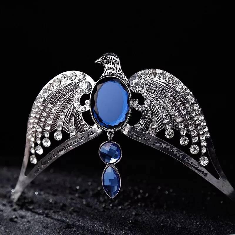 Stunning Eagle Inspired Metal Crown For Ravenclaw Fans Perfect For Harry Potter Lovers