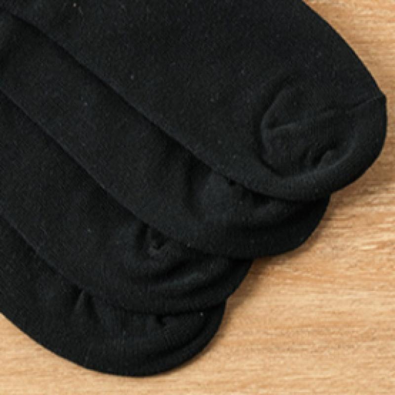 Popcorn Kiki женские базовые короткие носки черного цвета