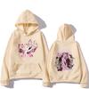Melanie Martinez Portals Tour Hoodies Men Двусторонние принтованные толстовки Графические топы Винтажные флисовые пуловеры Слегка эластичные