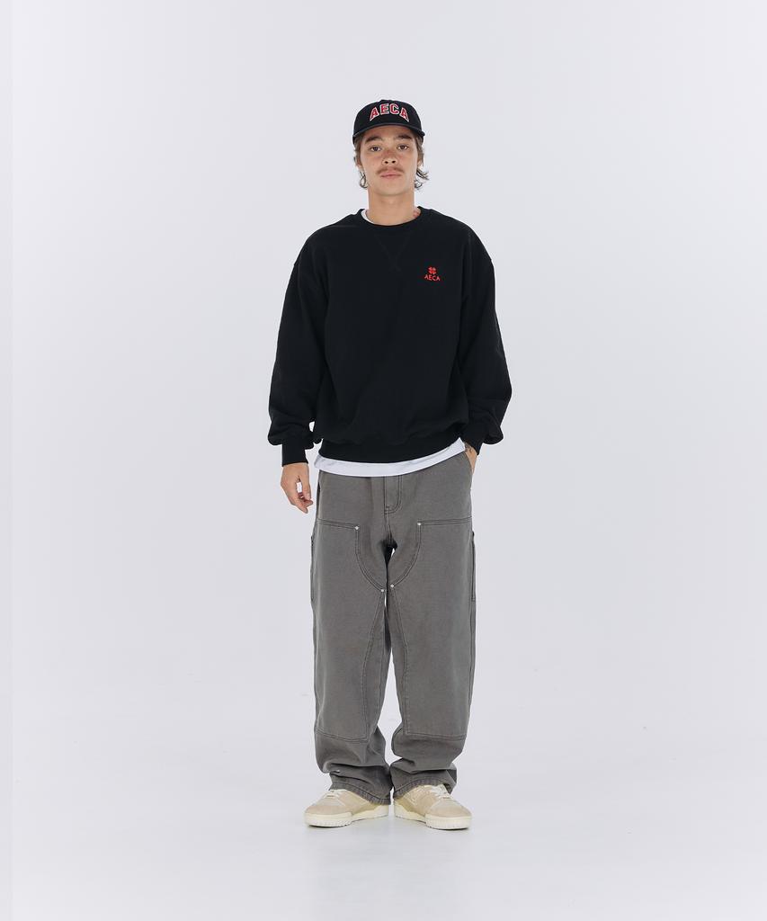 AECA Everyday Aeca Clover Sweat Shirts-Grey