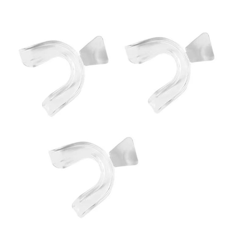 3 шт. Прозрачные ночные каппы для защиты десен, отбеливающие каппы для зубов, для лечения бруксизма, скрежета зубов, для бокса и баскетбола, высшего качества.