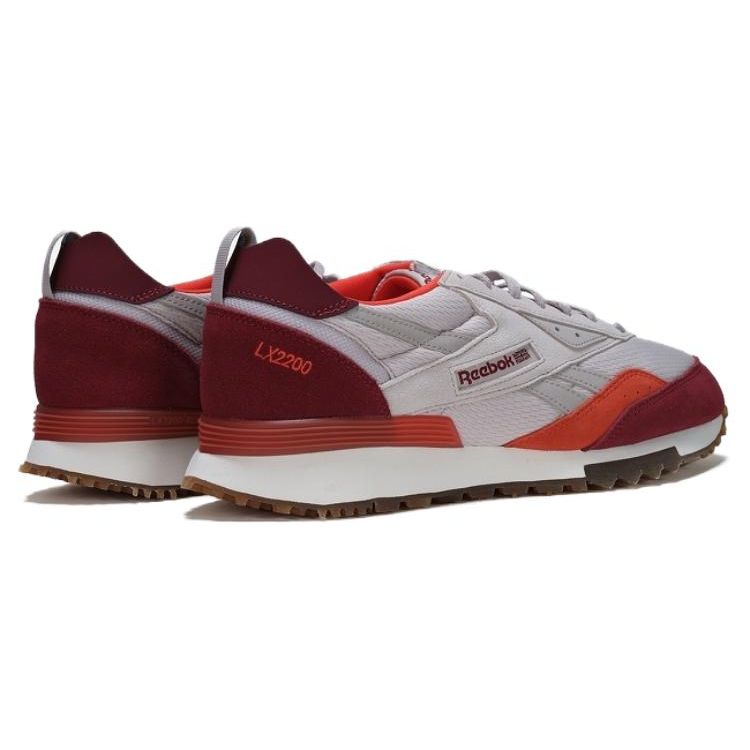 Reebok LX2200 Американские ретро низкие лайфстайл кроссовки Унисекс кроссовки Красный 100074414