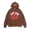 SP5DER 555555 Web Print Hoodie Unisex Casual Sweatshirt
