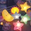 Child Decor LED Night Light Sleep Lamp Star Sun Cloud Baby Cute Gift