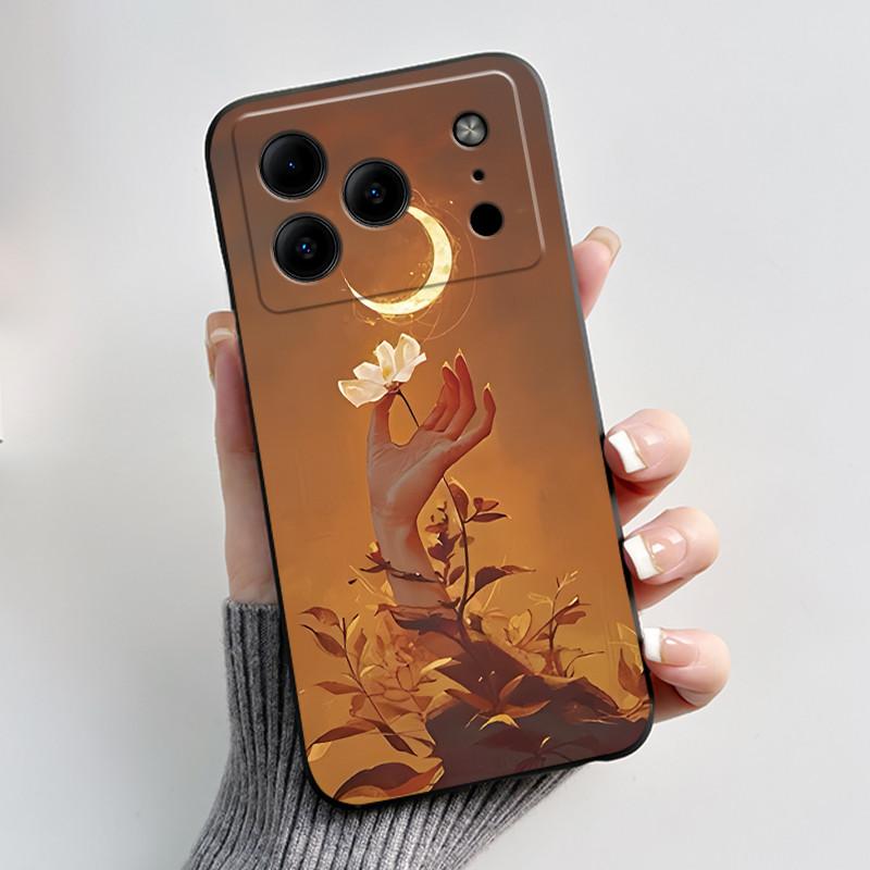 Для Doogee Note56 Чехол Для Doogee Note 56 Чехол для телефона Эстетичный Роскошный Милый Крутой Мальчик Девочка Черный Матовый Мягкий силикон Задняя крышка