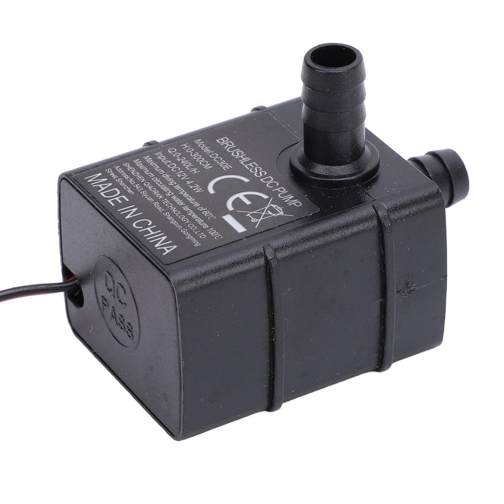 Погружной водяной насос 4,2 Вт 240 л/ч 300 см подъем IP68 водонепроницаемый микро DC12V бесщеточный водяной насос