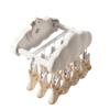 Expandable Folding Drying Rack Suction Cup Hanging Clothes Stand Baby Clothes Hanger  Home Use