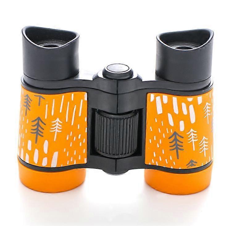 4x30 Children Portable Binoculars Colorful Rubber Grip Anti-slip Telescope