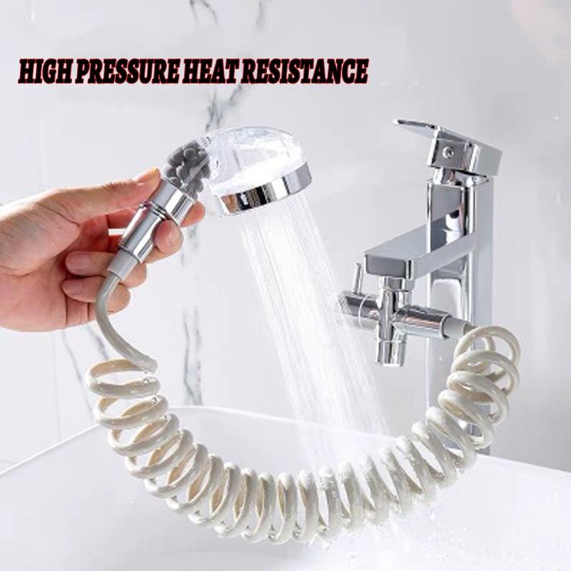 Bathroom Wash Face Basin Water Tap External Shower Toilet Hold Filter Flexible Small Nozzle Suit Wash Hair House Artifact Shower