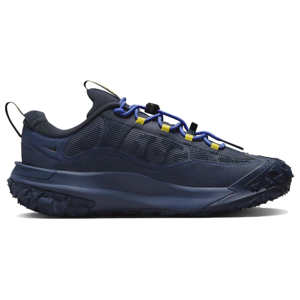 Nike ACG Mountain Fly 2 Low GORE-TEX Midnight Navy Мужские кроссовки синие темно-обсидиановые персидско-фиолетовые HF6245-400