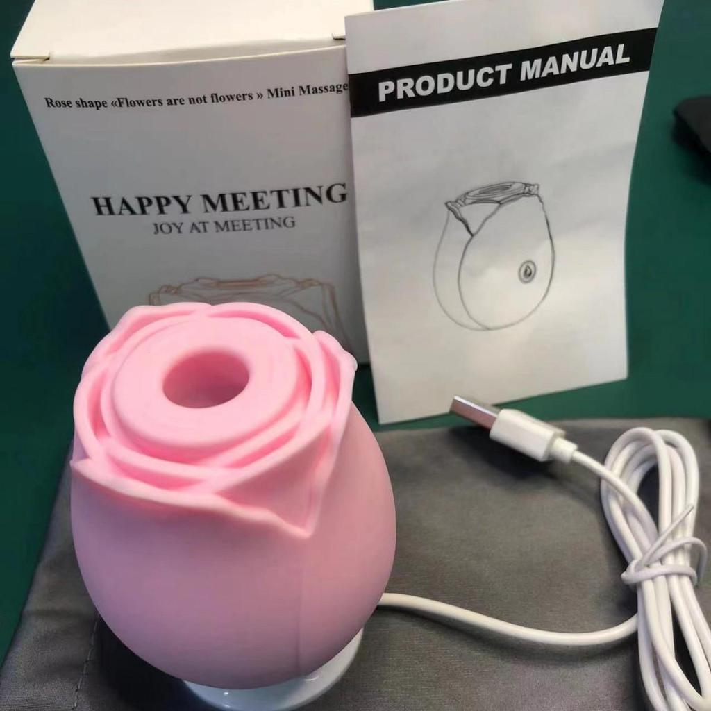 Вибратор Xiangjianhuan Rose Sucking для женщин - Эротическая игрушка для взрослых для флирта