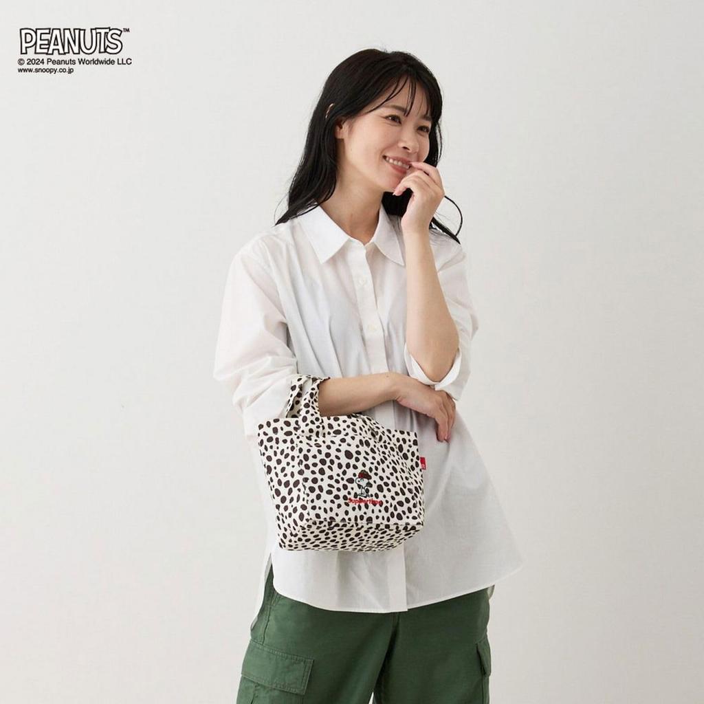 8402 Snoopy Маленькая отдельно стоящая сумка-тоут IP Deli Peanuts [Rootote] (03 друг)
