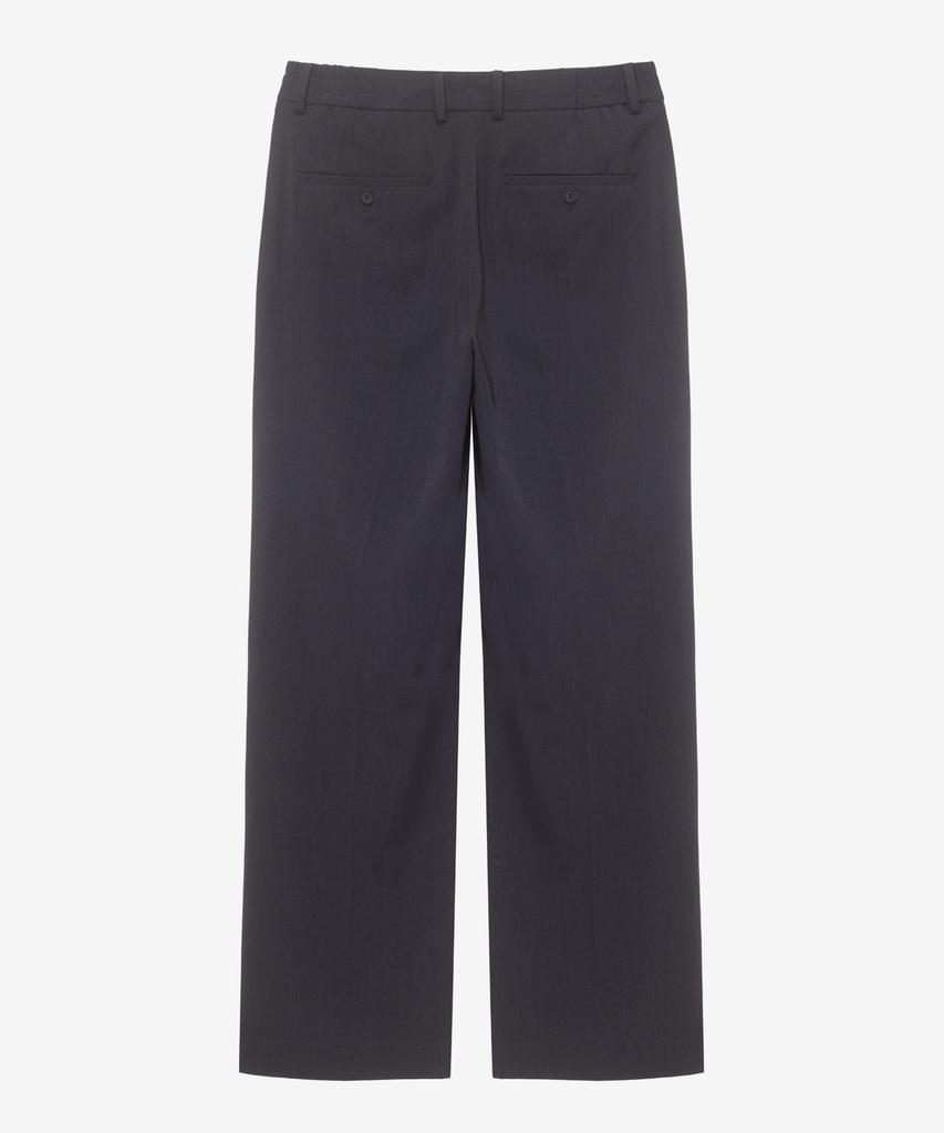 MINDBRIDGE Do Good_Wide Single-Pleat Elastic Slacks - 2 Colors
