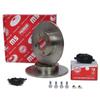 Rear Brake Discs + Pads Opel Corsa C (X01), Tigra (X04); Vauxhall