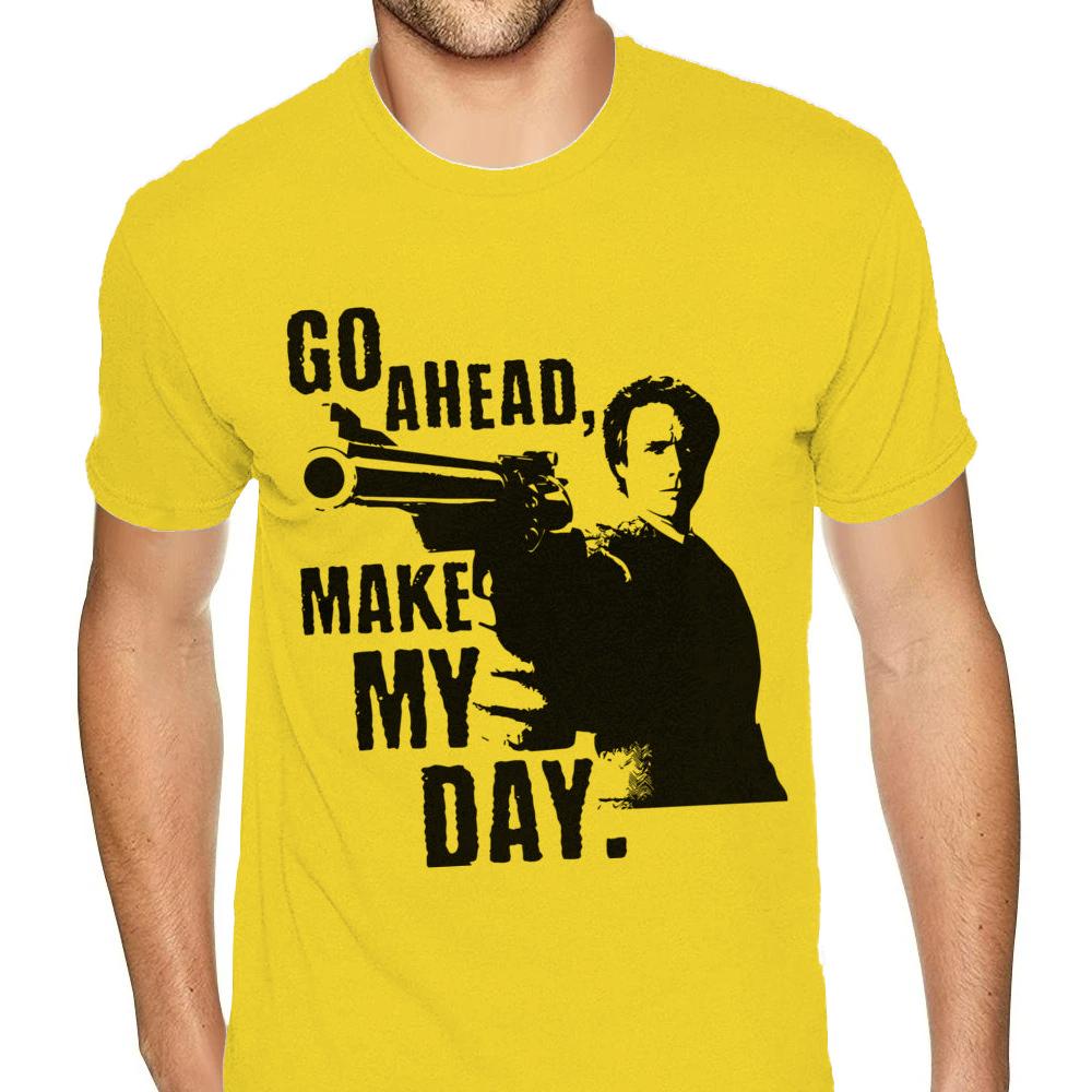 Классическая футболка Клинта Иствуда Мужская Простая Модная Брендовая Оверсайз Аниме Футболка Homme Дешевая Скидка Винтажная Футболка