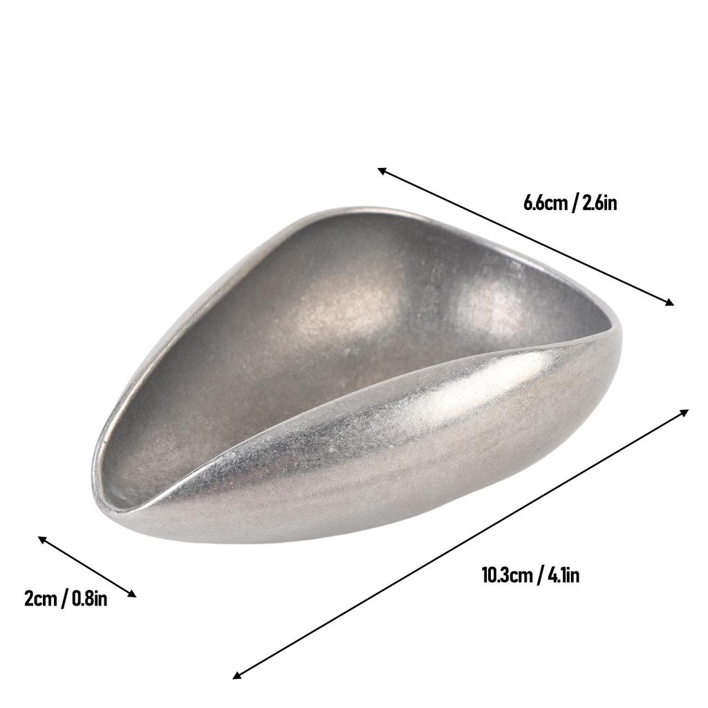 Coffee Bean Dosing Cup Weighing Bowl Stainless Steel Container Loose Tea Display Storage Dish