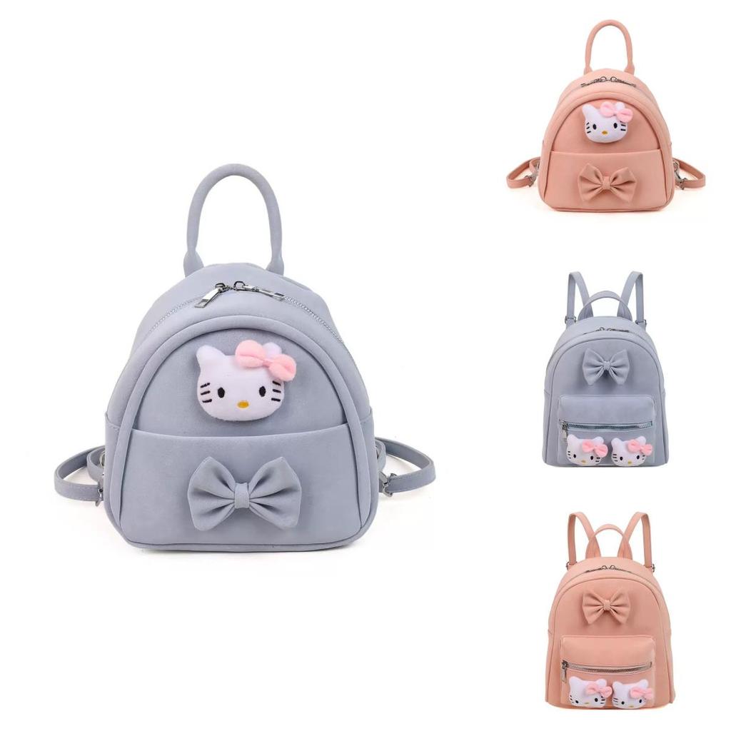 Милая плюшевая кукла Hello Kitty, украшение, студенческий мини-рюкзак для ежедневного использования