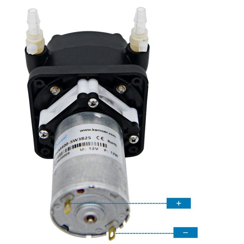 Kamoer KPHM400/KPHM200 Peristaltic Pump 200~400ml/min DC Motor Dosing Pump Cost-effective Self-priming Pump for Dispensing